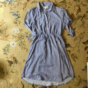 like new!! Monteau striped dress size m